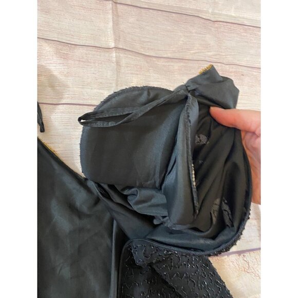 Vintage Stenay Women's 100% Silk Beaded Blouse - Large - Picture 10 of 10